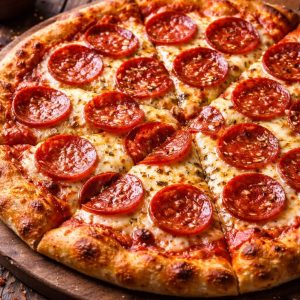 classic pepperoni pizza