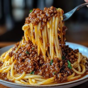 spaghetti bolognese